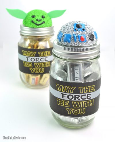 Star Wars Inspired Mason Jar Gifts