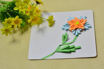 Quilled Flower Greeting Card