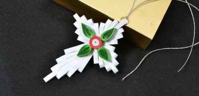 Quilled Cross Ornament
