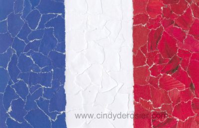 French Flag Mosaic