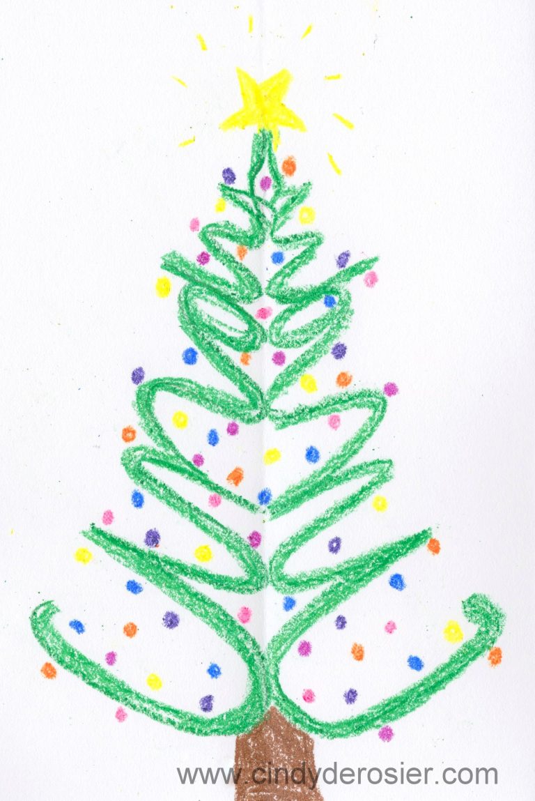 Christmas Tree Name Art Fun Family Crafts