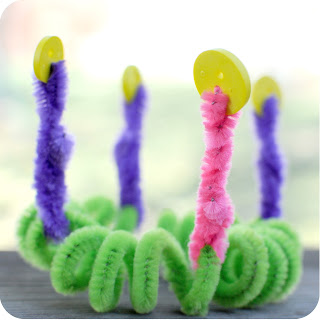 Pipe Cleaner Advent Wreath