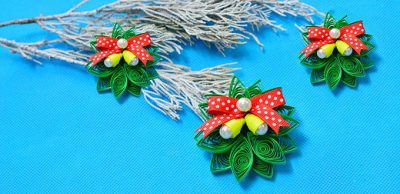 Quilled Christmas Wreath