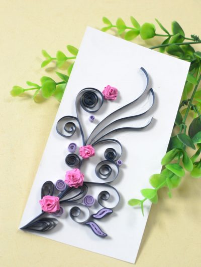 Quilled Valentine's Day Card