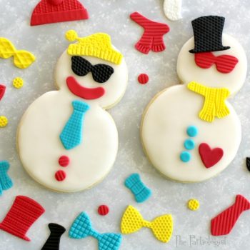 Snowmen Dress Up Cookies