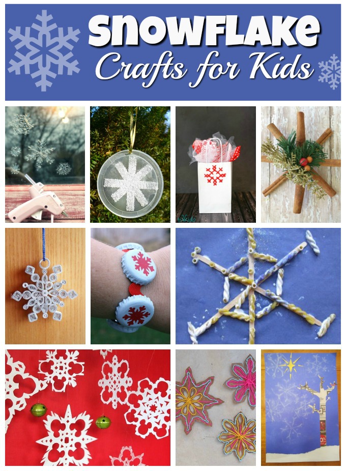 Snowflake Crafts for Kids | Fun Family Crafts