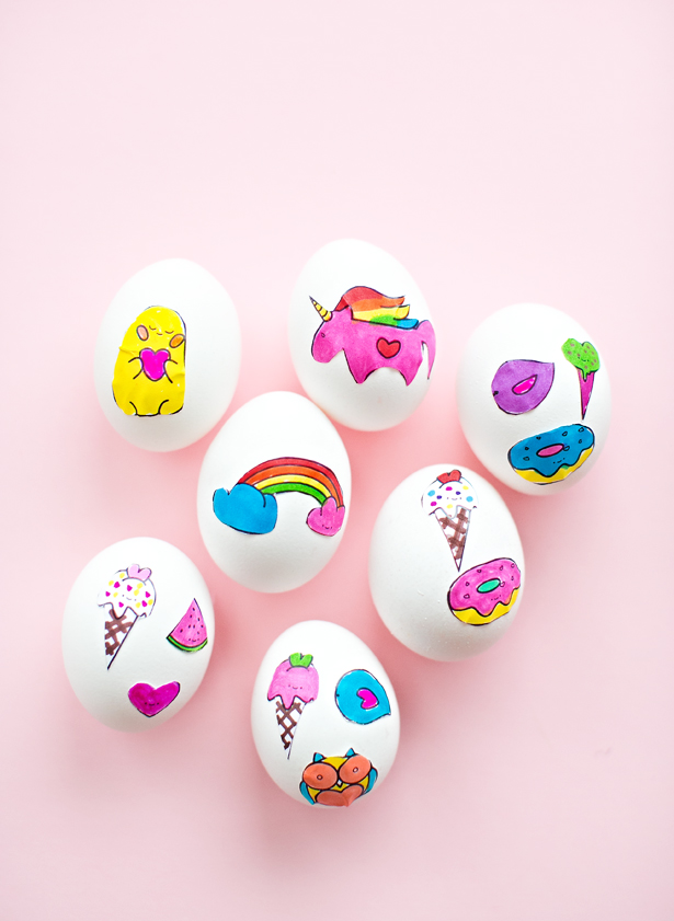 Sticker Art Easter Eggs