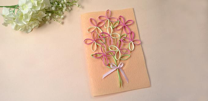 Quilled Greeting Card | Fun Family Crafts