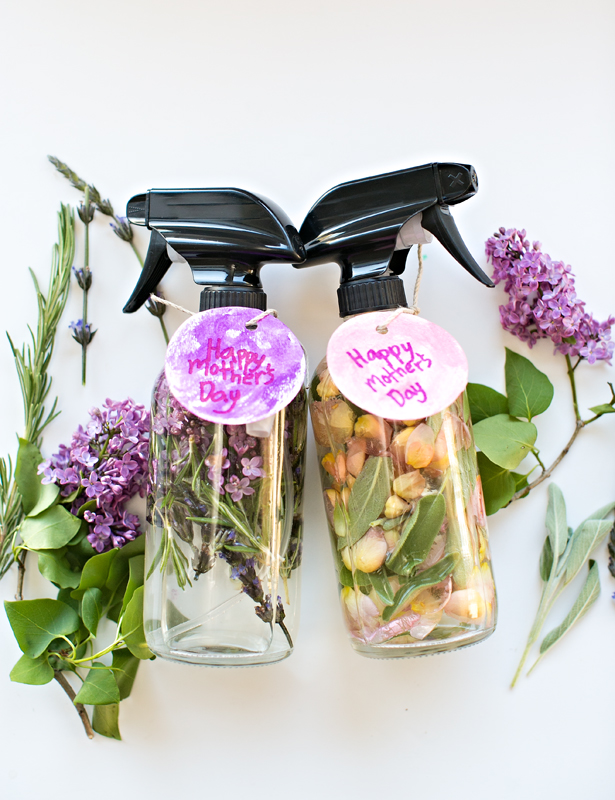 Kid-Made Mother's Day Floral Herb Perfume