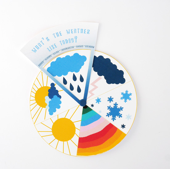 Free Printable Weather Wheel