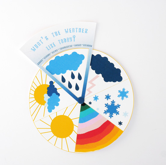 Printable Weather Wheel Fun Family Crafts