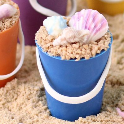 Chocolate Beach Pails | Fun Family Crafts