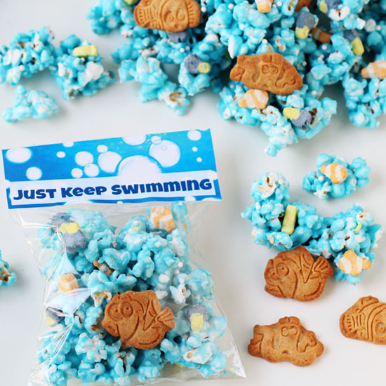 Finding Dory Treat - Just Keep Swimming Popcorn