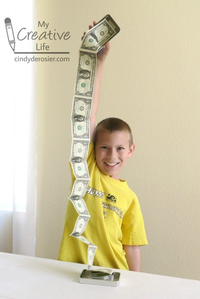A creative way to give money as a gift!