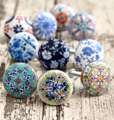 Decoupage Drawer Knobs | Fun Family Crafts