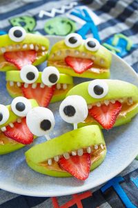 Green Apple Monsters | Fun Family Crafts