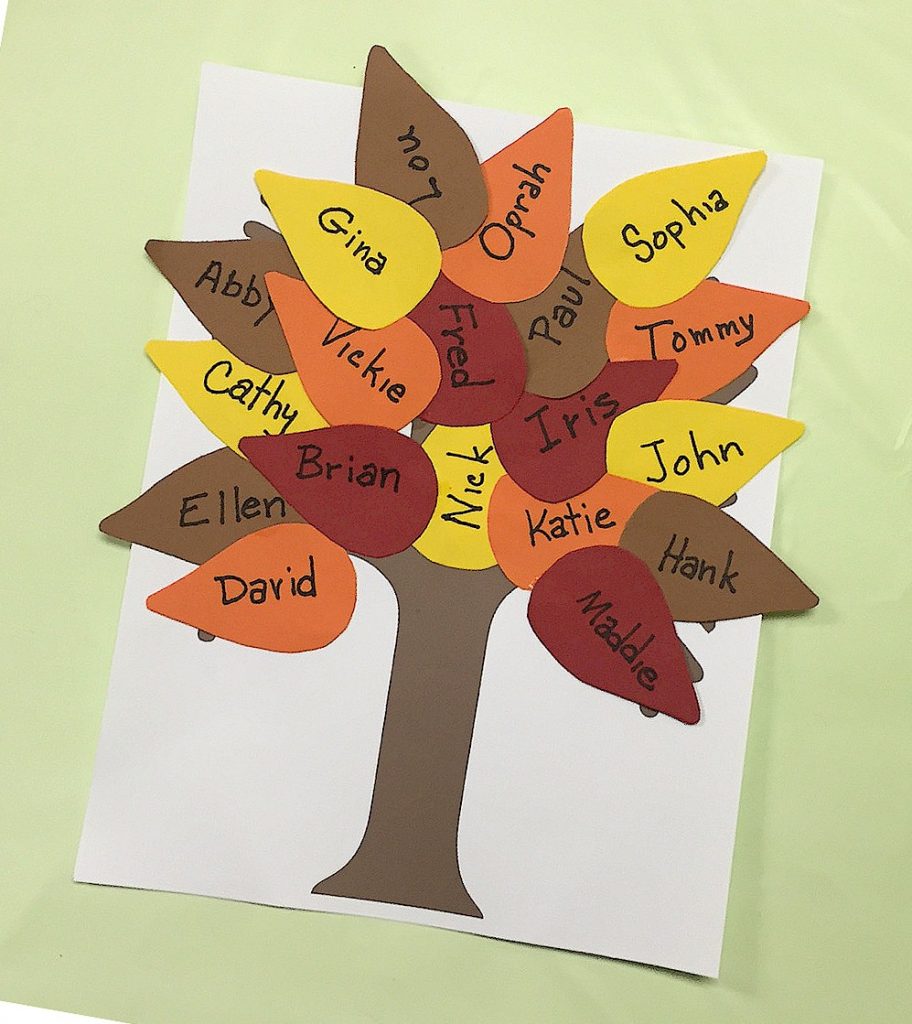 Fall Classroom Tree Fun Family Crafts