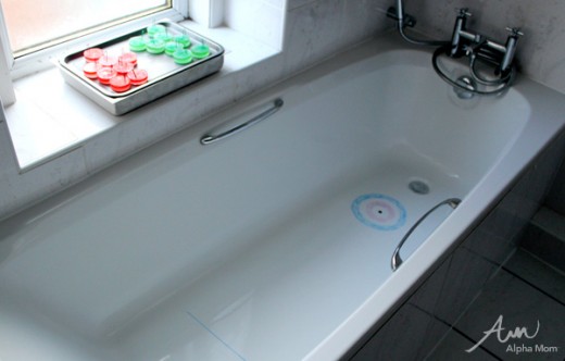 Play some Olympic curling in your own bathtub!