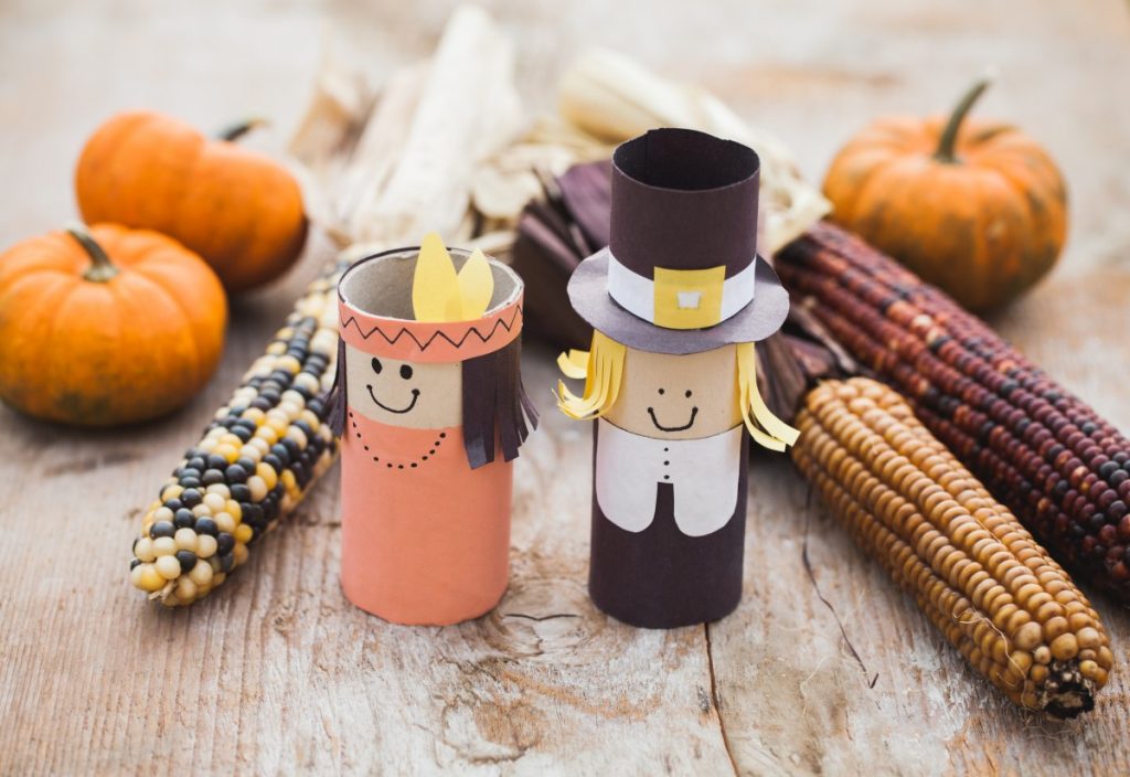 Thanksgiving Cardboard Tube Characters | Fun Family Crafts