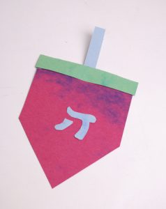 Dreidel Card | Fun Family Crafts