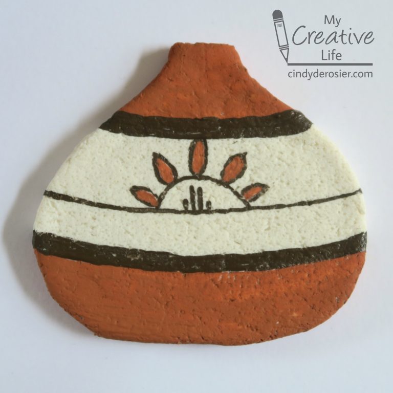 Salt Dough PuebloInspired Clay Pots Fun Family Crafts