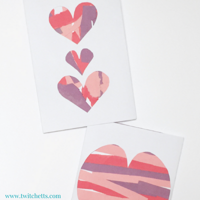 Scissor Practice Valentines | Fun Family Crafts