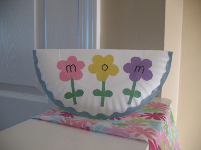 paper plate mothers day crafts