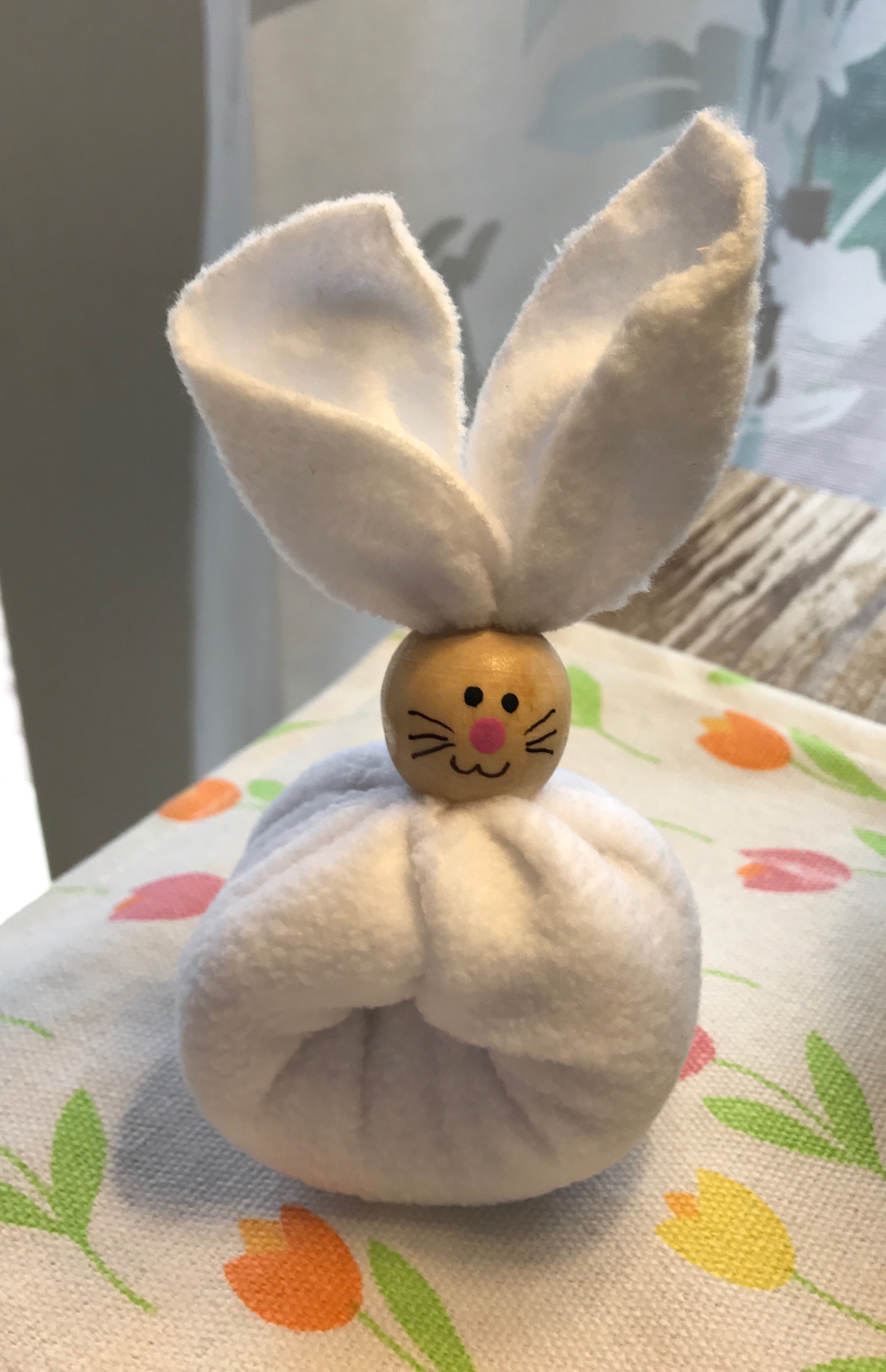 Fluffy Rabbit Craft No Sew Fuzzy Bunny | Fun Family Crafts