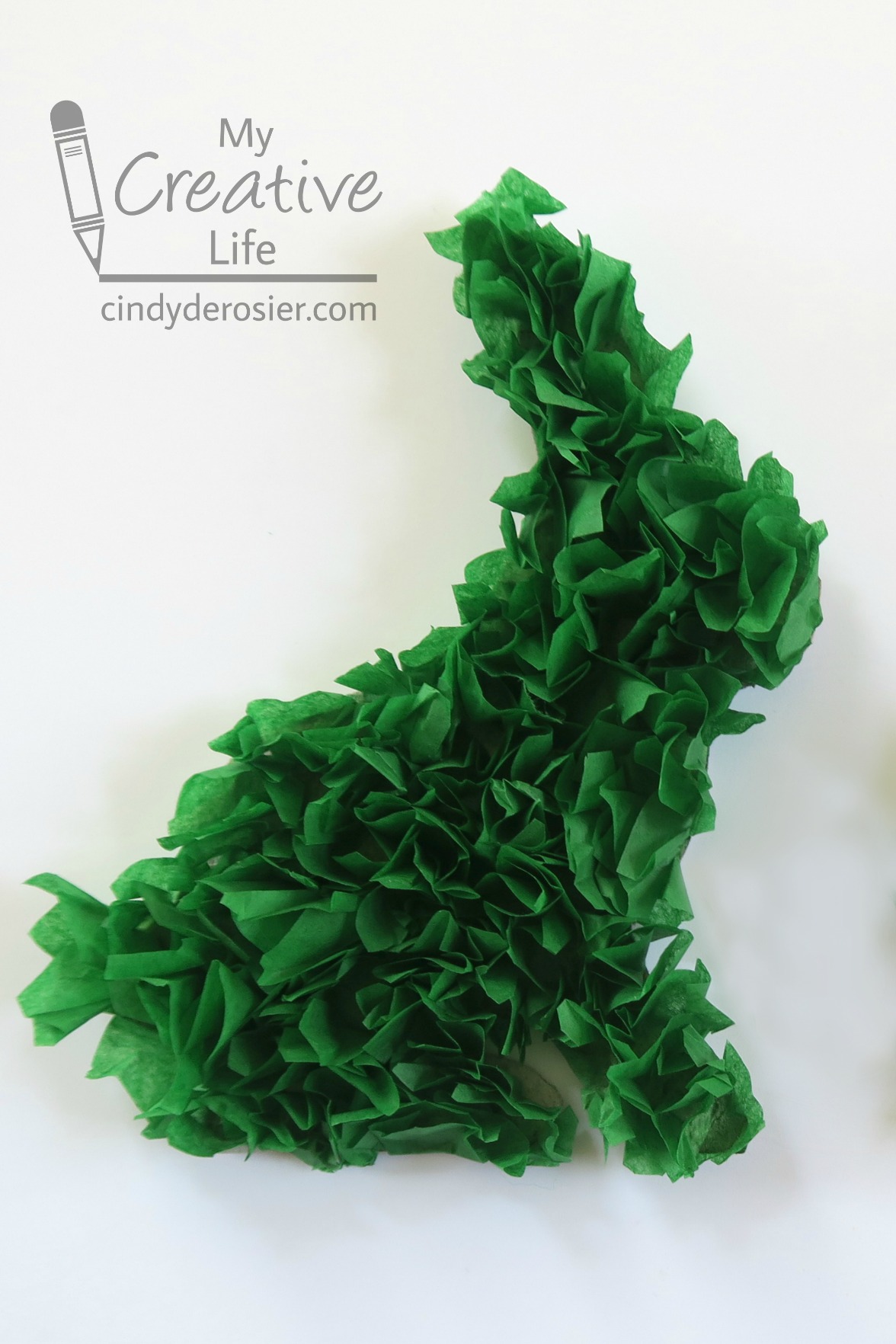 Tissue Paper Topiary Fun Family Crafts