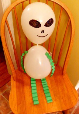 Alien Balloon Craft | Fun Family Crafts