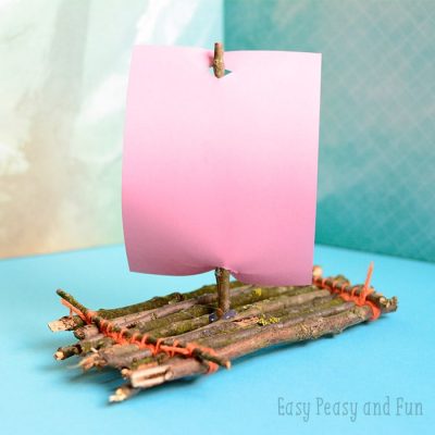 Twig Boat | Fun Family Crafts