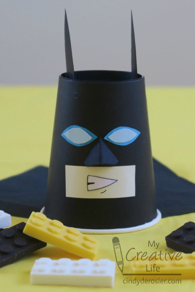 LEGO Batman Party Cup | Fun Family Crafts