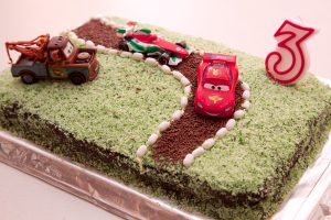 Easy Disney Cars Cake | Fun Family Crafts