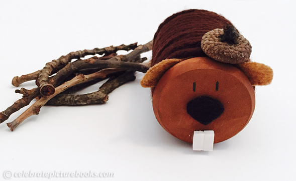 Spool Beaver | Fun Family Crafts