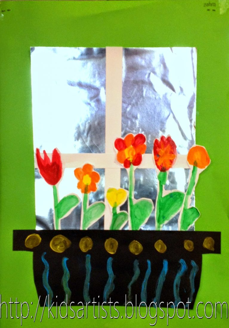 Flowers in the Window Craft Fun Family Crafts