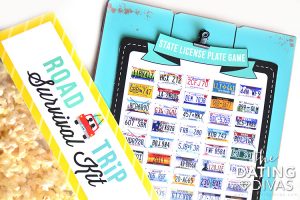 printable license plate game fun family crafts