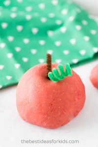 apple pie scented playdough