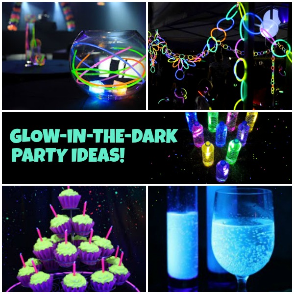 Glow-in-the-Dark Party Ideas | Fun Family Crafts