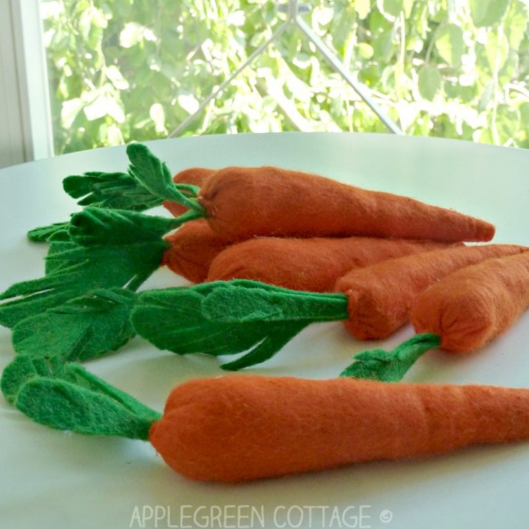 How To Sew Felt Carrots Fun Family Crafts