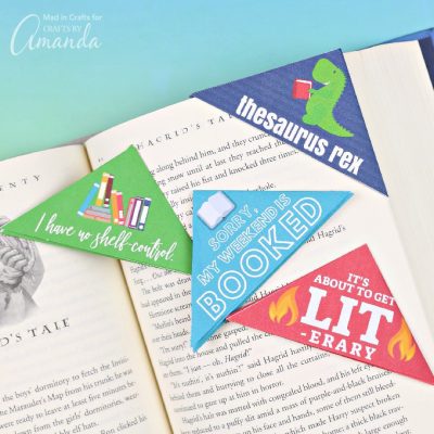 Printable Corner Bookmarks | Fun Family Crafts