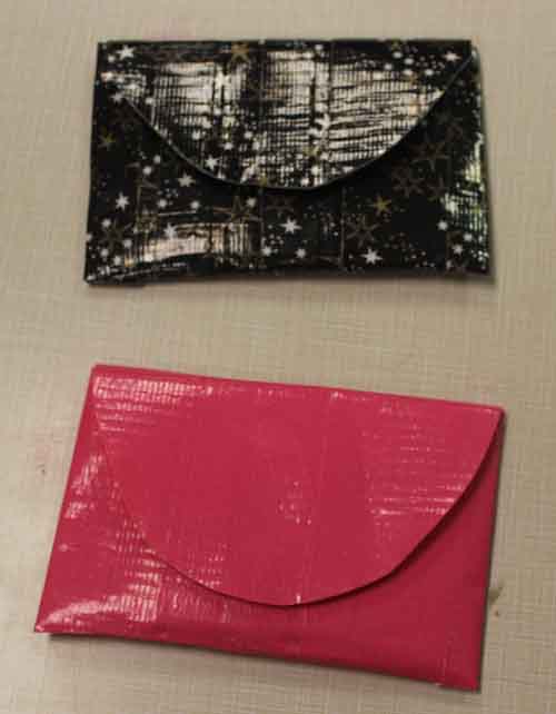 Duct Tape Coin Pouch