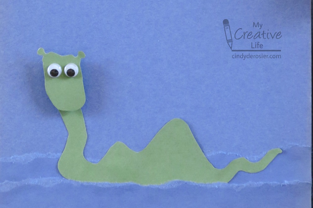 Construction Paper Sea Serpent Fun Family Crafts