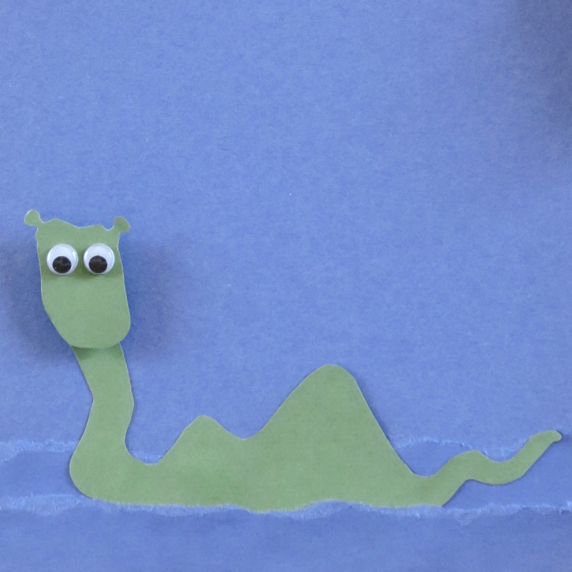 Construction Paper Sea Serpent Fun Family Crafts