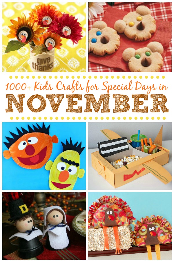 Kids Crafts for Special Days in November Fun Family Crafts