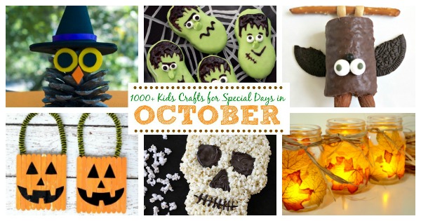 Kids Crafts for Special Days in October | Fun Family Crafts