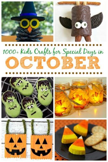 Kids Crafts for Special Days in October | Fun Family Crafts