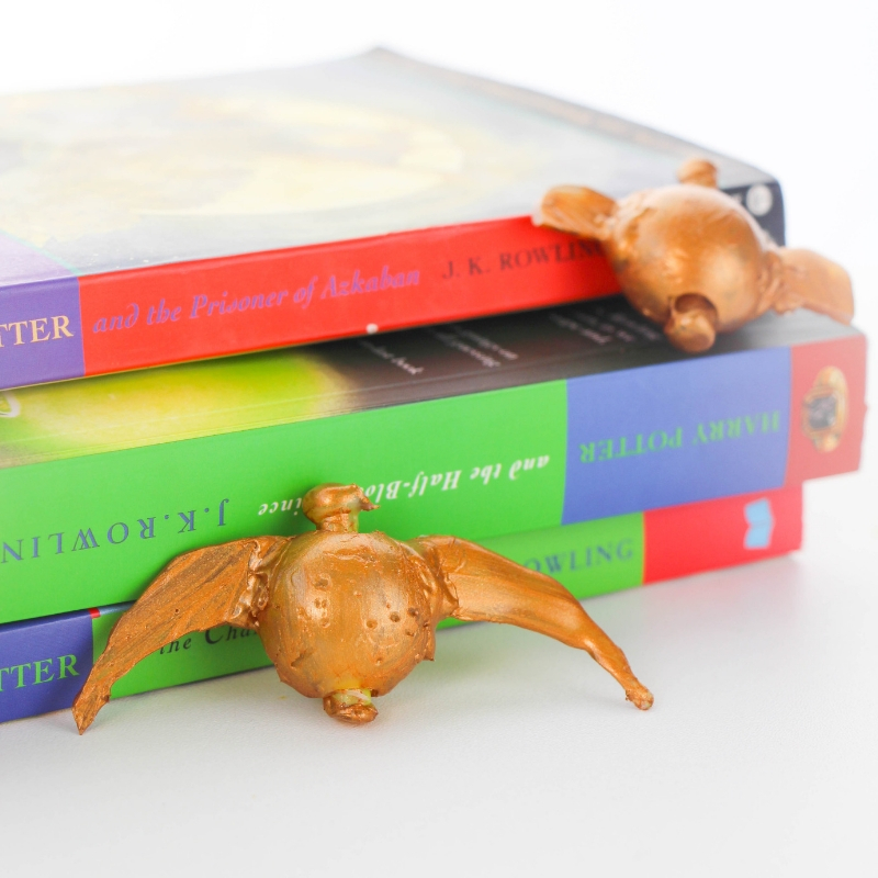 golden snitch figurine
