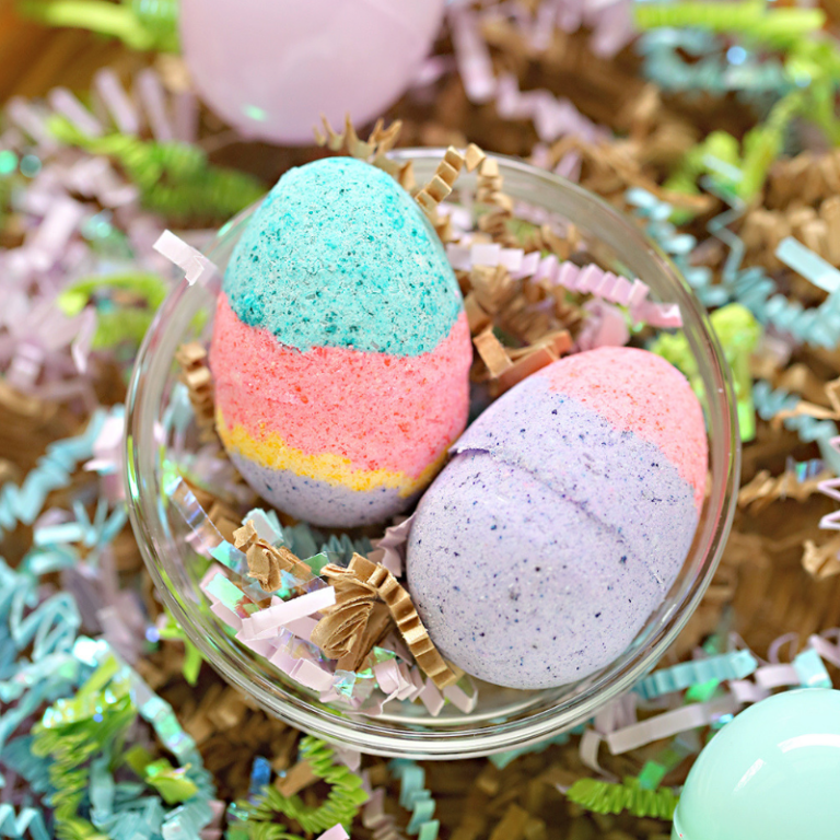 Easter Egg Bath Bombs Fun Family Crafts