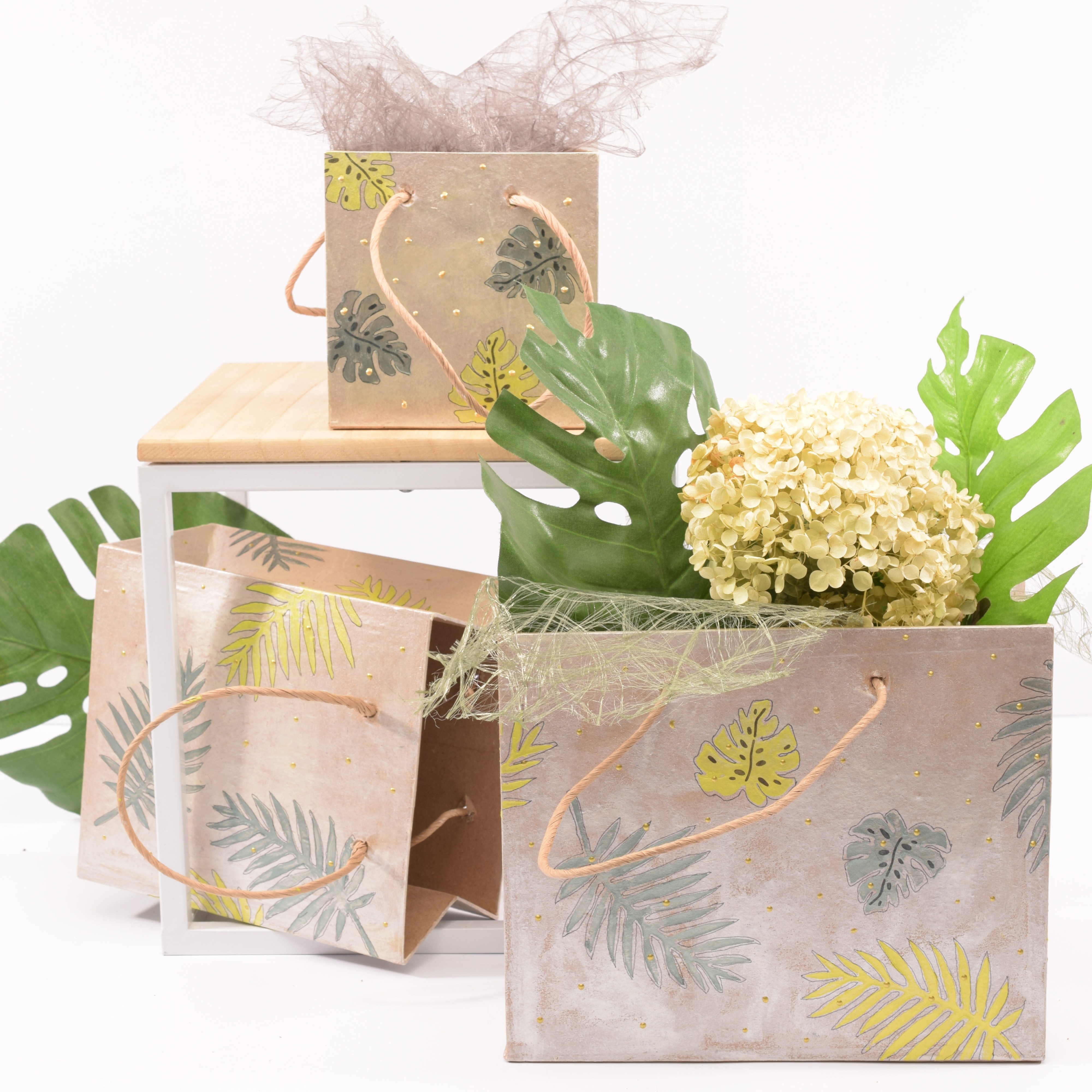 Botanical Gift Bags Fun Family Crafts