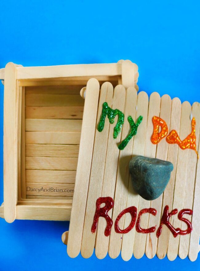 'My Dad Rocks' Keepsake Box | Fun Family Crafts